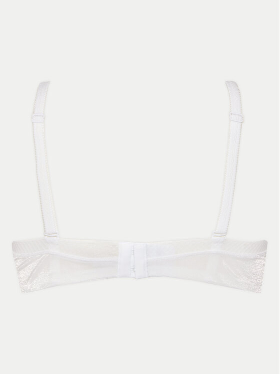 Gossard Gossard Biustonosz z fiszbiną Glossies Sheer Moulded 6271 Biały
