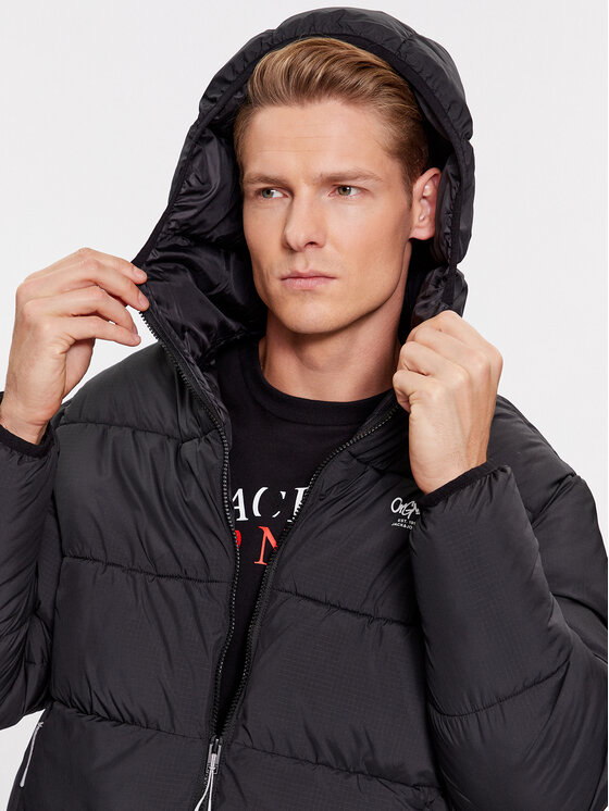 Jack&Jones Jack&Jones Μπουφάν χειμωνιάτικο 12238878 Μαύρο Regular Fit