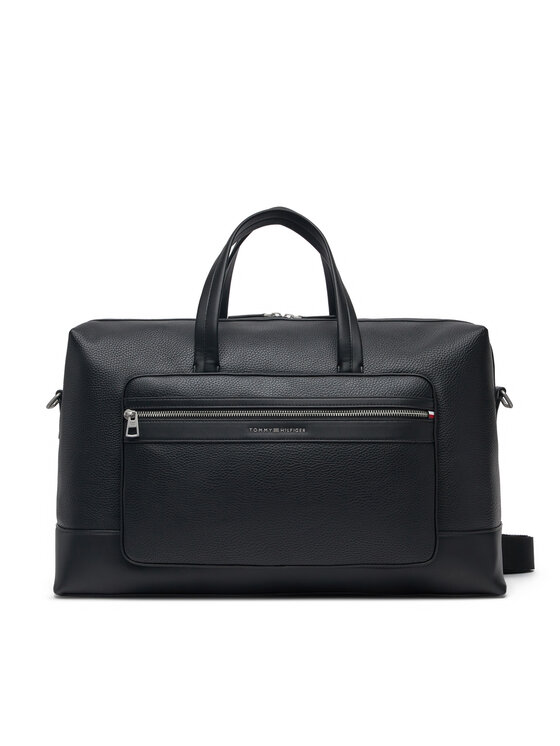 Tommy Hilfiger Taška Th Central Duffle AM0AM13351 Čierna