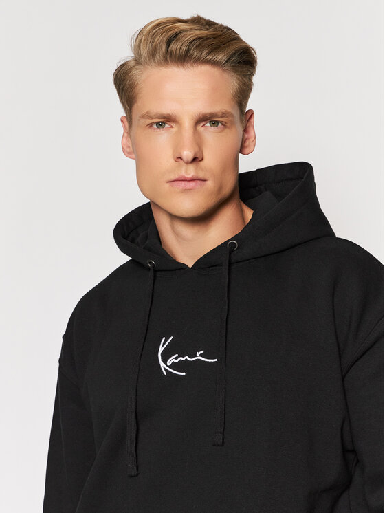 Karl Kani Karl Kani Μπλούζα Signature 6021238 Μαύρο Regular Fit