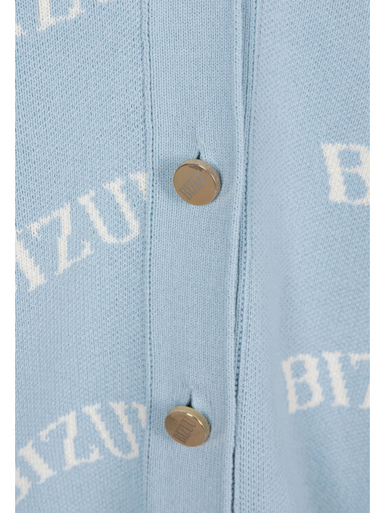 BIZUU BIZUU Kardigan KYLE Niebieski Standard Fit