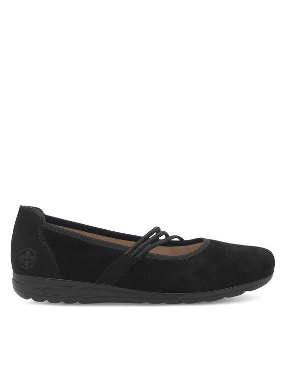 Rieker Rieker Halbschuhe L9369-00 Schwarz