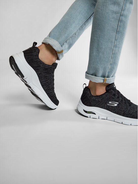 Skechers Skechers Sneakersy Paradyme 232041/BKW Czarny