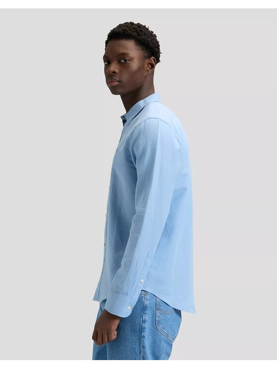 Lee Lee Koszula SHIRT Niebieski Regular Fit
