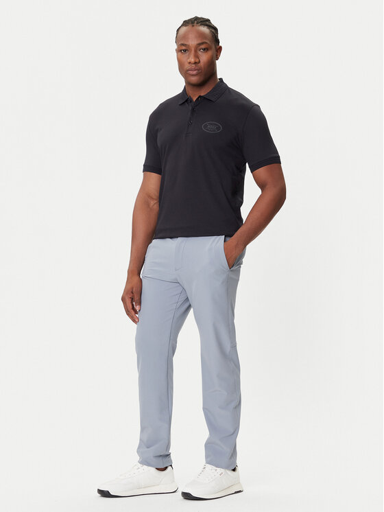 BOSS BOSS Bavlnené nohavice T_Commuter 50534303 Sivá Slim Fit