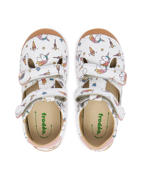 Froddo Froddo Сандали Paix Up Double G2150208-9 S Бял