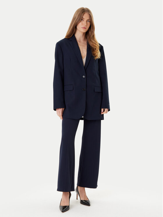Rinascimento Rinascimento Stoffhose CFC0125304003 Dunkelblau Regular Fit