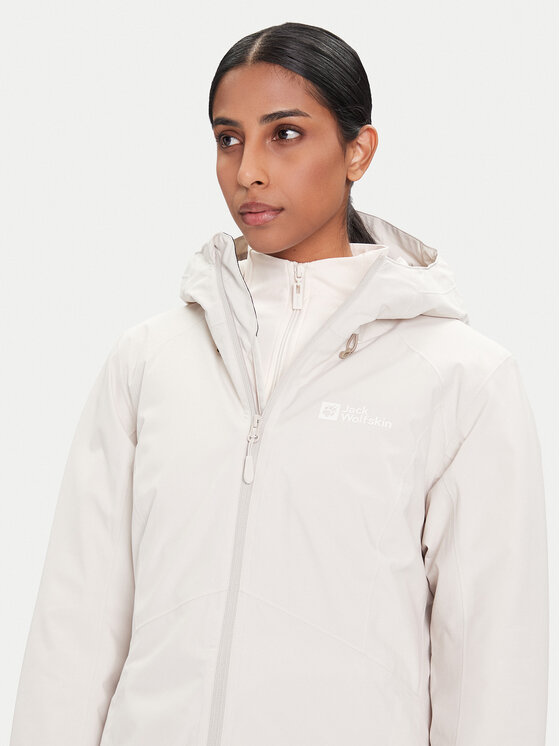 Jack Wolfskin Jack Wolfskin Kurtka zimowa Heidelstein Ins 1115681 Beżowy Regular Fit