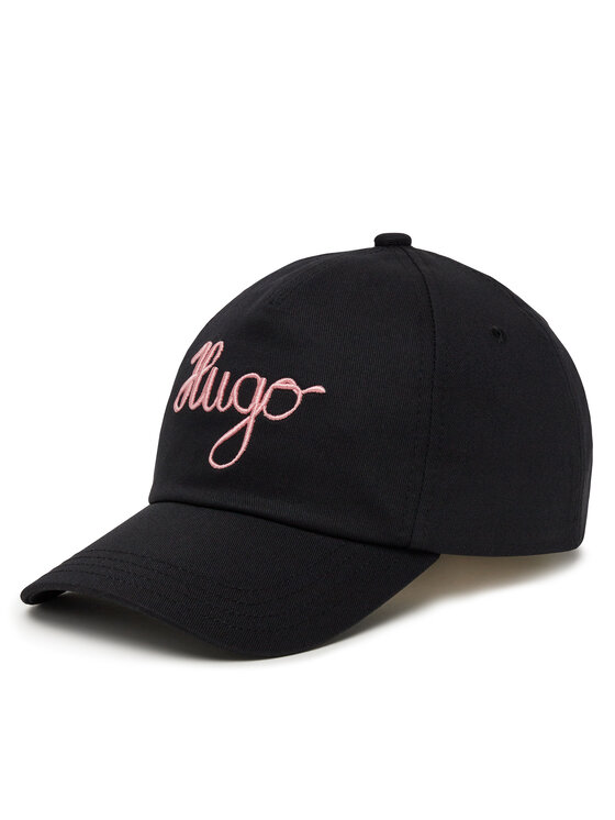 HUGO HUGO Czapka z daszkiem Cara-PE 50546591 Czarny