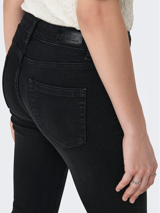 ONLY ONLY Jeansy 15286686 Czarny Flared Fit