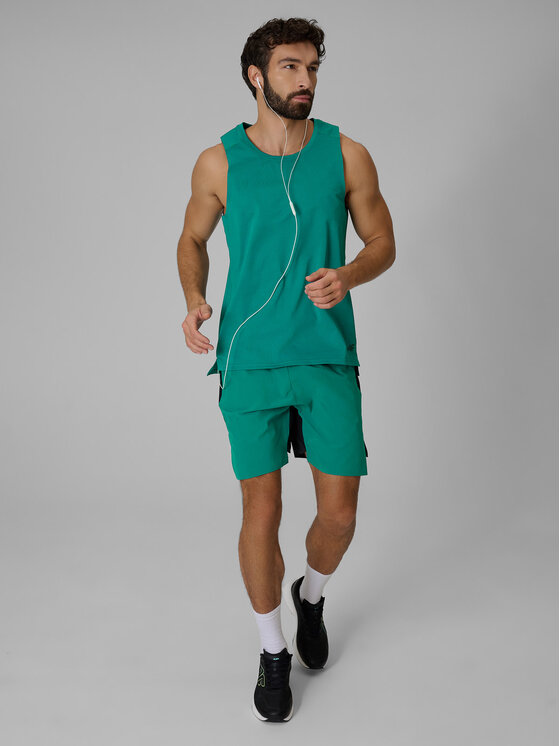4F 4F Koszulka techniczna RUNNING Zielony Regular Fit