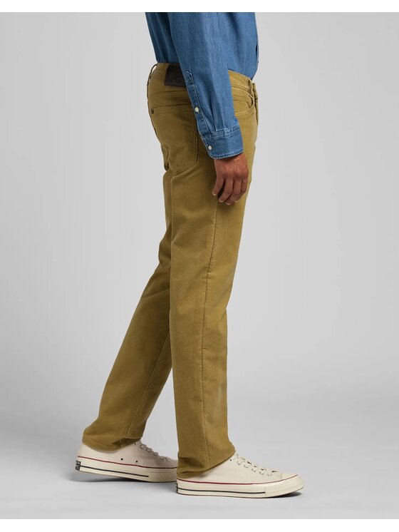 Lee Lee Jeans DAREN ZIP FLY Marrone Straight Fit
