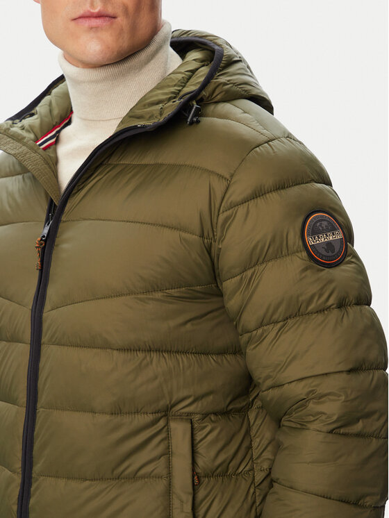 Napapijri Napapijri Demisezoninė striukė Aerons H 4 NP0A8B9K Chaki Regular Fit