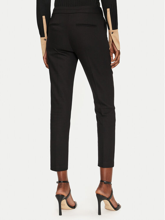 Morgan Morgan Chino kalhoty 222-PLIME.F Černá Slim Fit