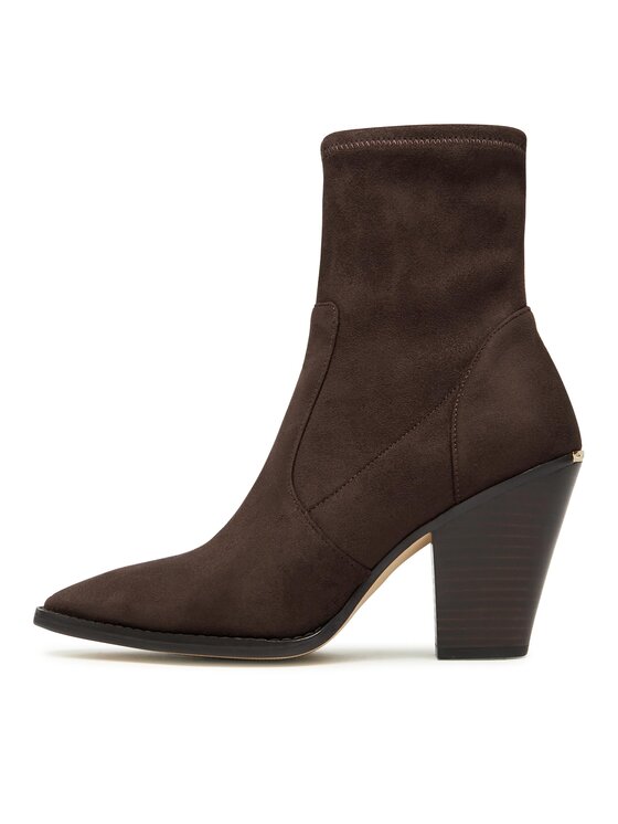 michael kors black suede ankle boots