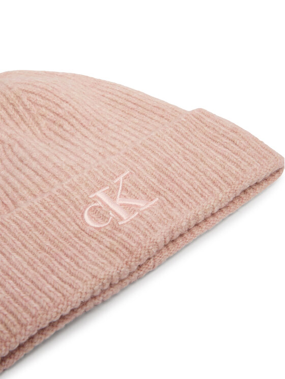 Calvin Klein Calvin Klein Czapka Thick Embroidery K60K612321 Różowy