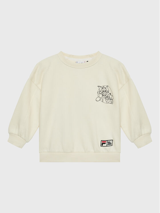 Fila Fila Μπλούζα Tawau 771200 Μπεζ Oversize