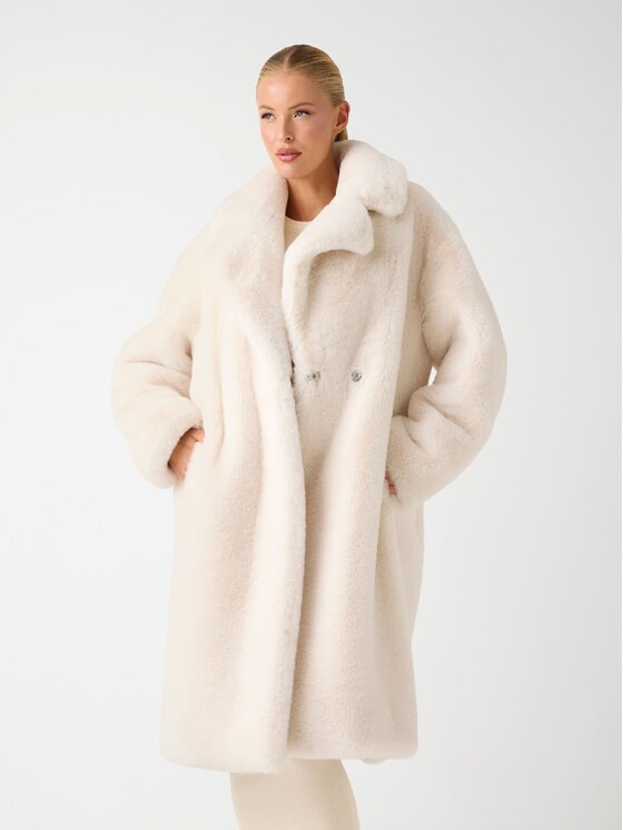 Guess Guess Übergangsjacke 179850 Beige Classic Fit