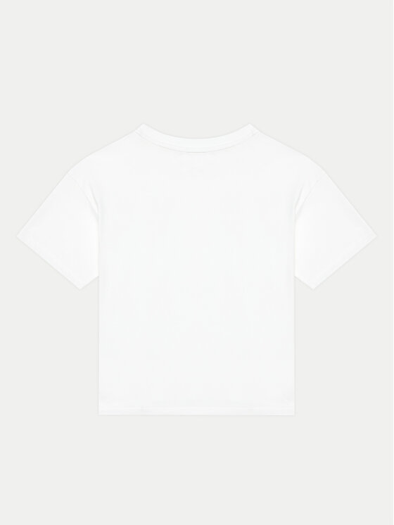 Kids ONLY Kids ONLY T-Shirt Maiken 15313877 Biały Regular Fit