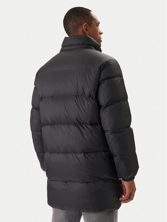 Tommy Jeans Tommy Jeans Пухено яке Essential DM0DM20466 Черен Regular Fit