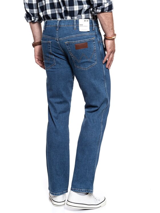 Wrangler Wrangler Jeansy TEXAS Niebieski Straight Fit