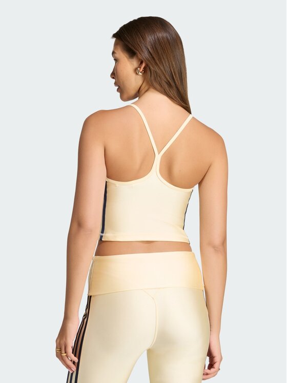 adidas adidas Tank top 168706 Żółty Fitted Fit