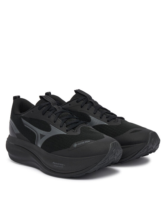 Mizuno Mizuno Tekaški čevlji Wave Rider Gtx GORE-TEX 4 J1GM2630 Črna