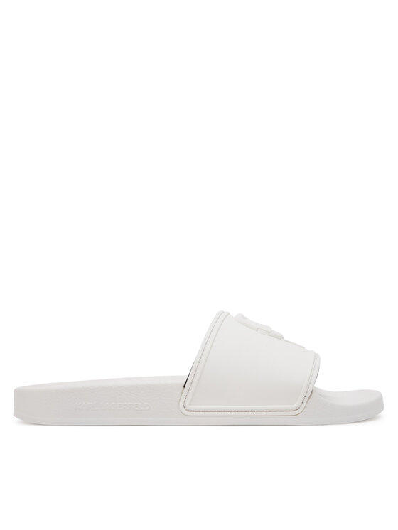KARL LAGERFELD KARL LAGERFELD Şlapi Kondo KL70009A Alb