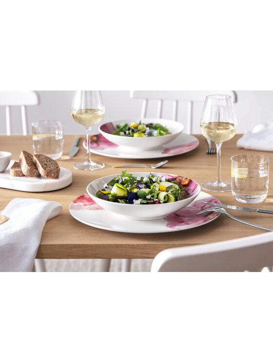 Villeroy & Boch Villeroy & Boch Talerz do serwowania Rose Garden Villeroy & Boch Biały