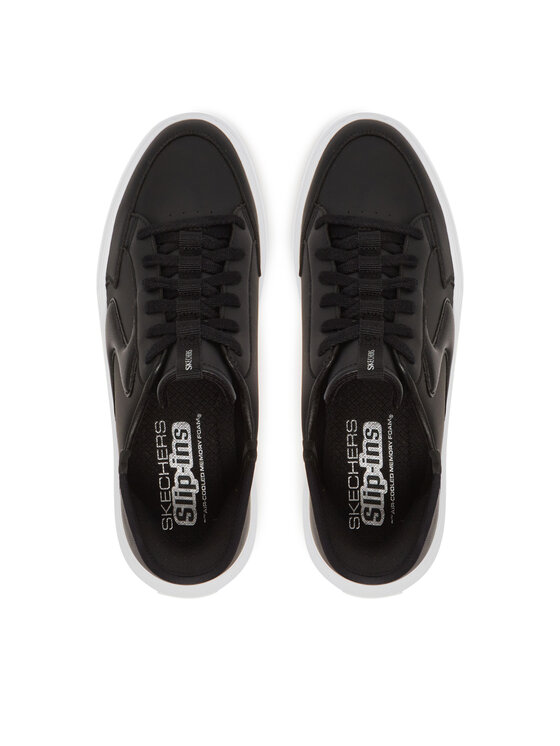 Skechers Skechers Sneakersy Cordova Classic 185081/BKW Czarny