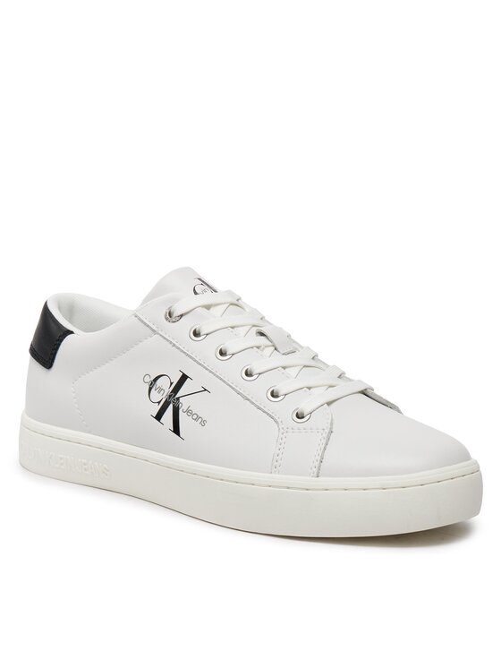 Calvin Klein Jeans Calvin Klein Jeans Αθλητικά Classic Cupsole Laceup Low Lth YM0YM00491 Λευκό