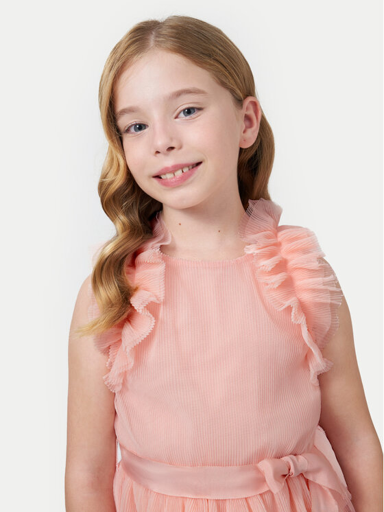 Mayoral Mayoral Eleganta kleita 6943 Rozā Regular Fit