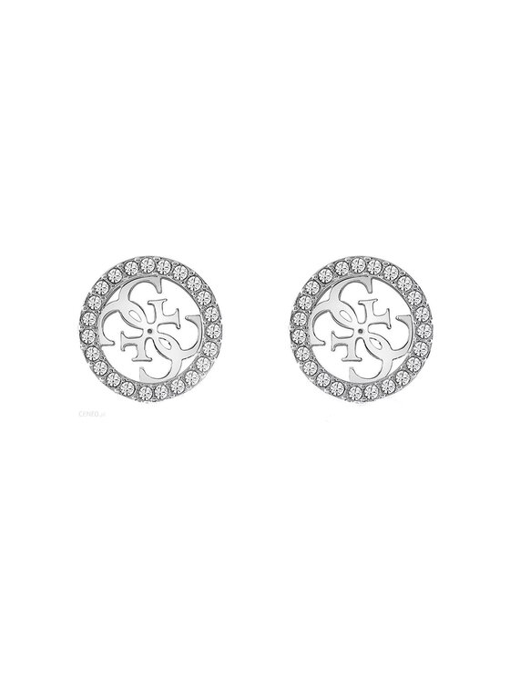 Guess Guess Náušnice JUBE02161JW-RH Strieborná