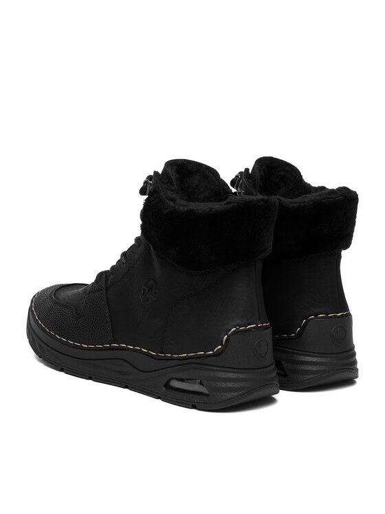 Rieker Rieker Schnürschuhe CEO-44555-00 Schwarz