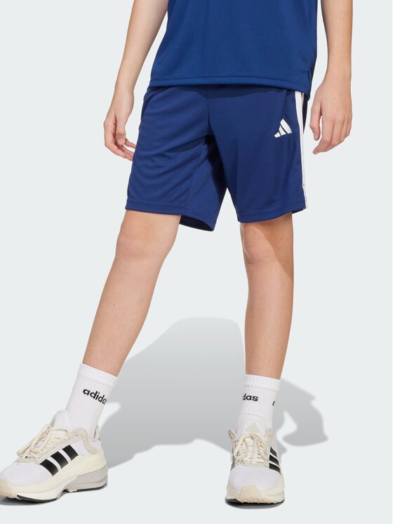 adidas adidas Szorty materiałowe 147795 Niebieski Regular Fit