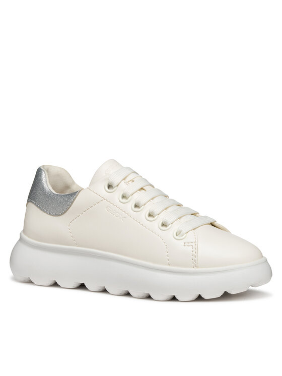 Geox Geox Сникърси J Puffypop J55MRA 000BC C0007 S Бял