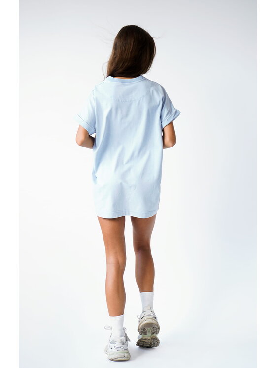 MissDenim MissDenim T-Shirt Oversize Washed Tee Niebieski Oversize