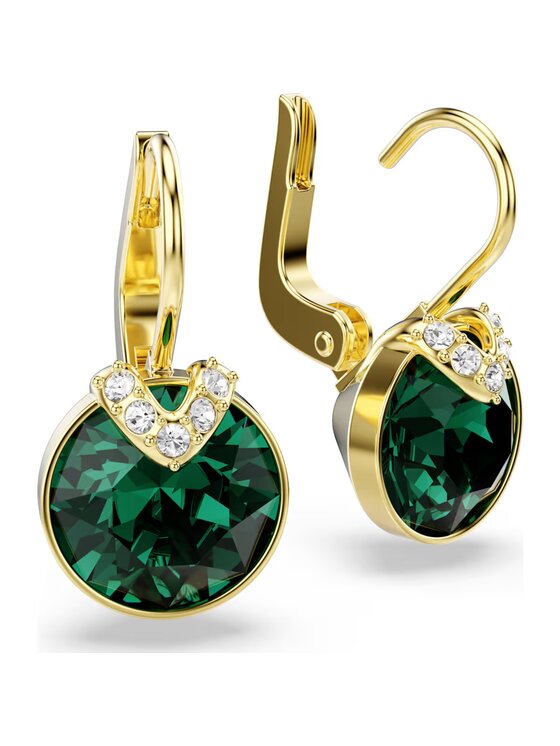 Swarovski Swarovski Обици Bella V 5735389 Зелен