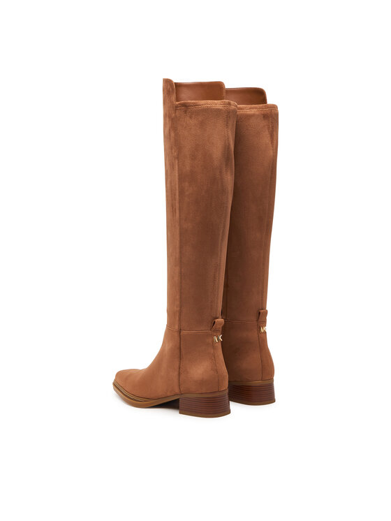 MICHAEL Michael Kors MICHAEL Michael Kors Visoki Škornji Lex Boot 40F6LXMB1S Svetlo rjava