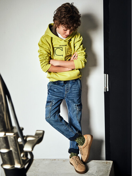 Mayoral Mayoral Jeans hlače 7534 Modra Regular Fit