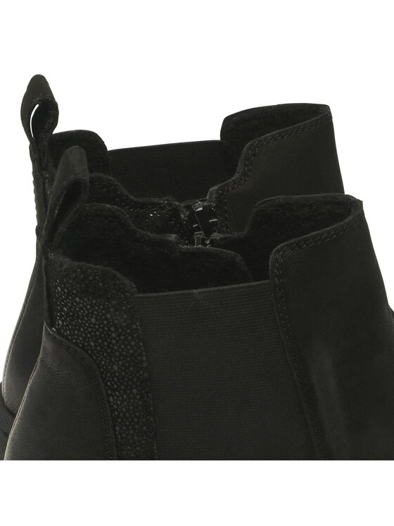 Go Soft Go Soft Stiefeletten WI23-WARUNA-02 Schwarz