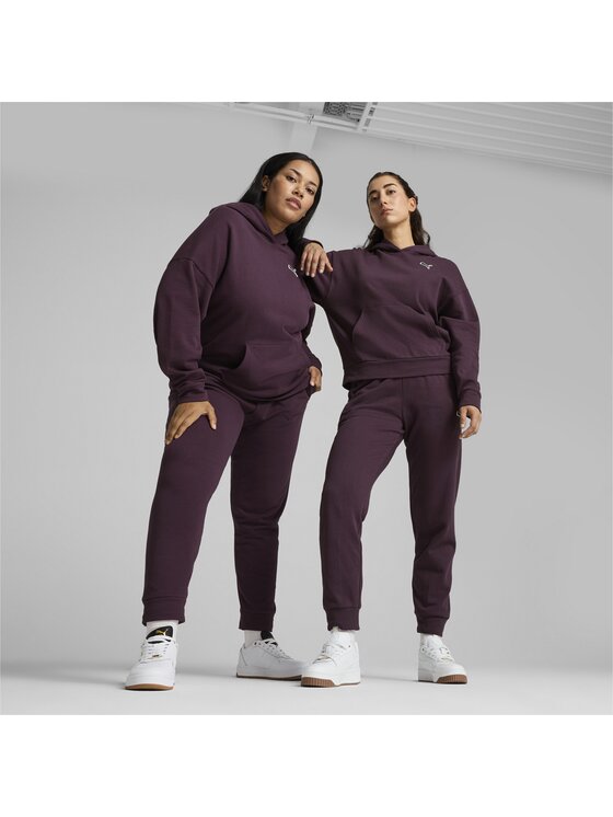 Puma Puma Spodnie dresowe 676805 Fioletowy Regular Fit