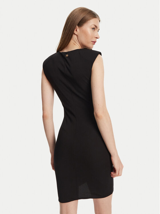 Just Cavalli Just Cavalli Abito da cocktail 78PAO949 Nero Slim Fit