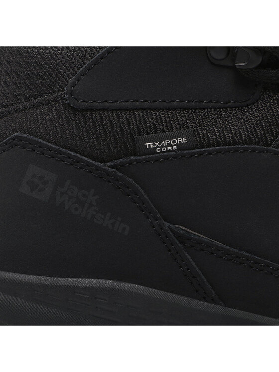 Jack Wolfskin Jack Wolfskin Trekkingschuhe Everquest Texapore Mid M 4053611 Schwarz