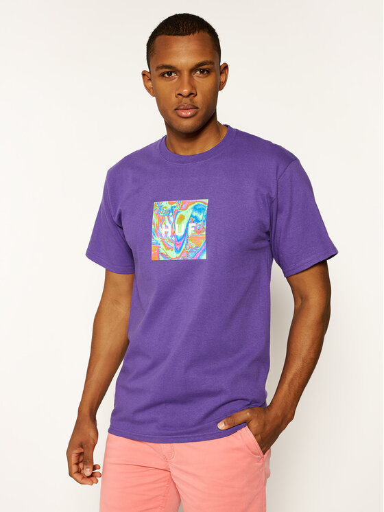 Huf box outlet logo t shirt