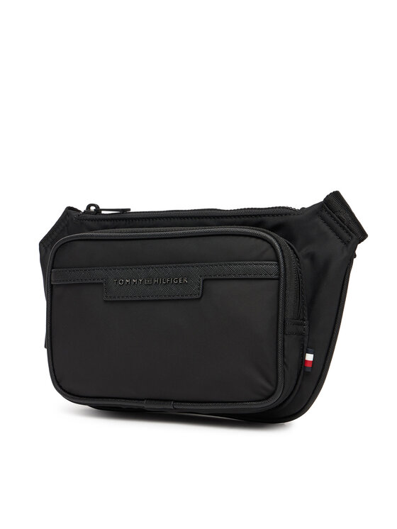Tommy Hilfiger Tommy Hilfiger Чанта за кръст Th Repreve Bumbag AM0AM13467 Черен