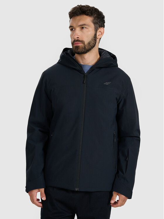4F 4F Kurtka narciarska SKIWEAR Czarny Regular Fit