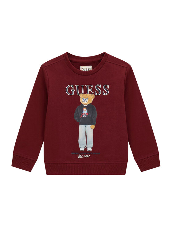 Guess Hanorac N6YQ05 K4096 Vișiniu Regular Fit