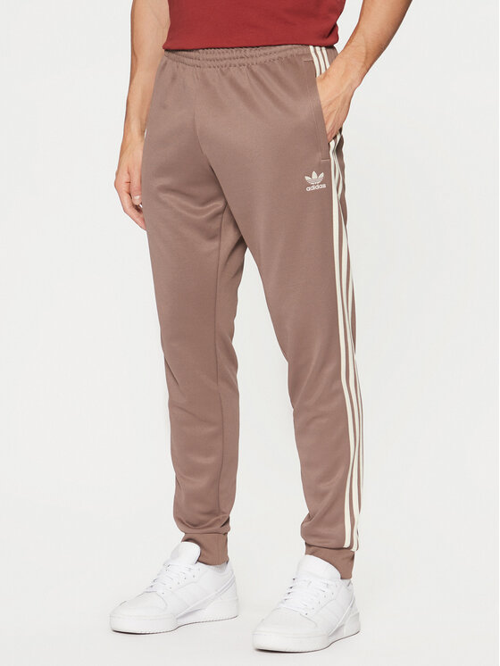 adidas adidas Спортивні штани adicolor Classics SST JP2518 Бежевий Slim Fit