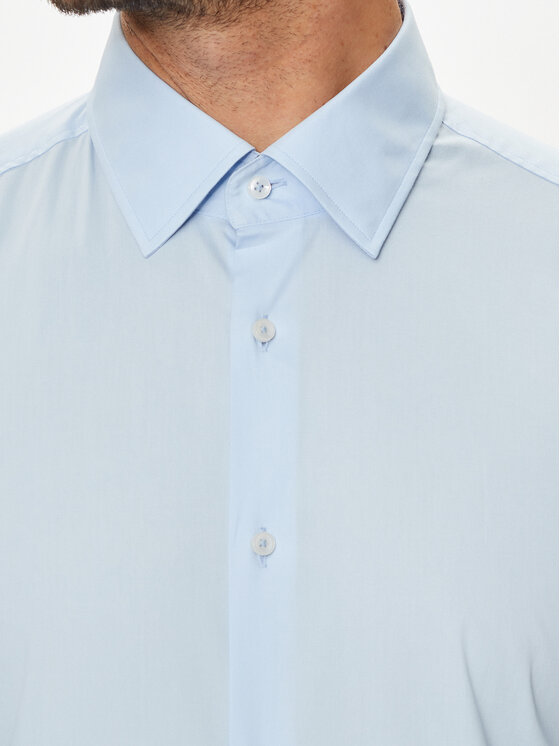 BOSS Boss Košile H-Hank 50519859 Modrá Slim Fit